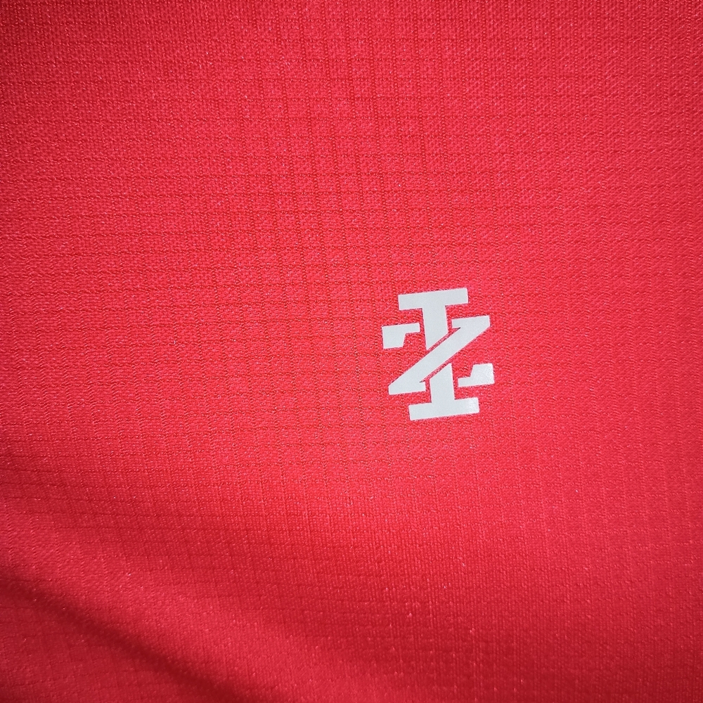 Men's Izod Golf Red Polo Shirt L - Picture 7 of 10